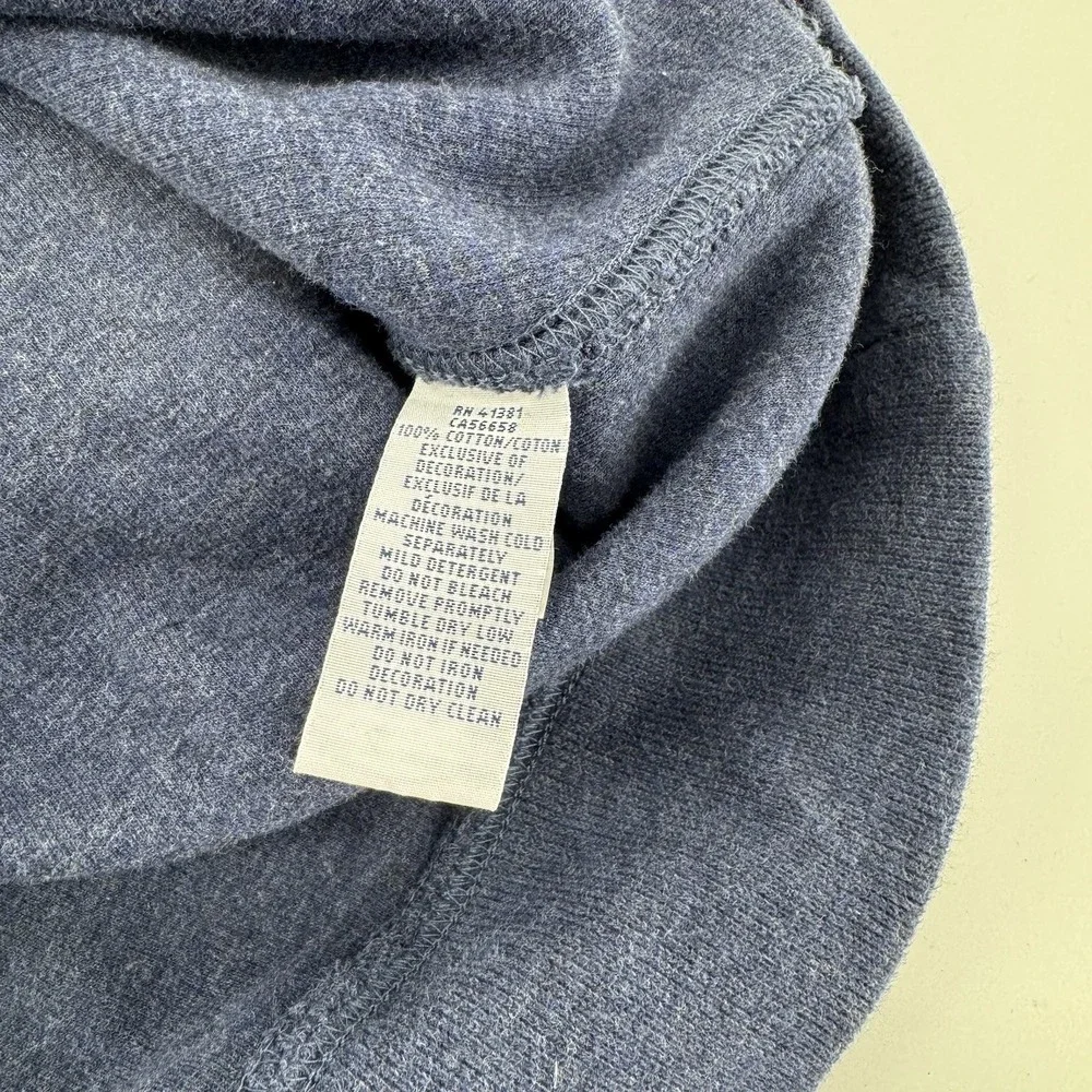 Polo Ralph Lauren Pullover Sweater Mens 2XB/2G Blue Shawl Collar Big Pony Casual